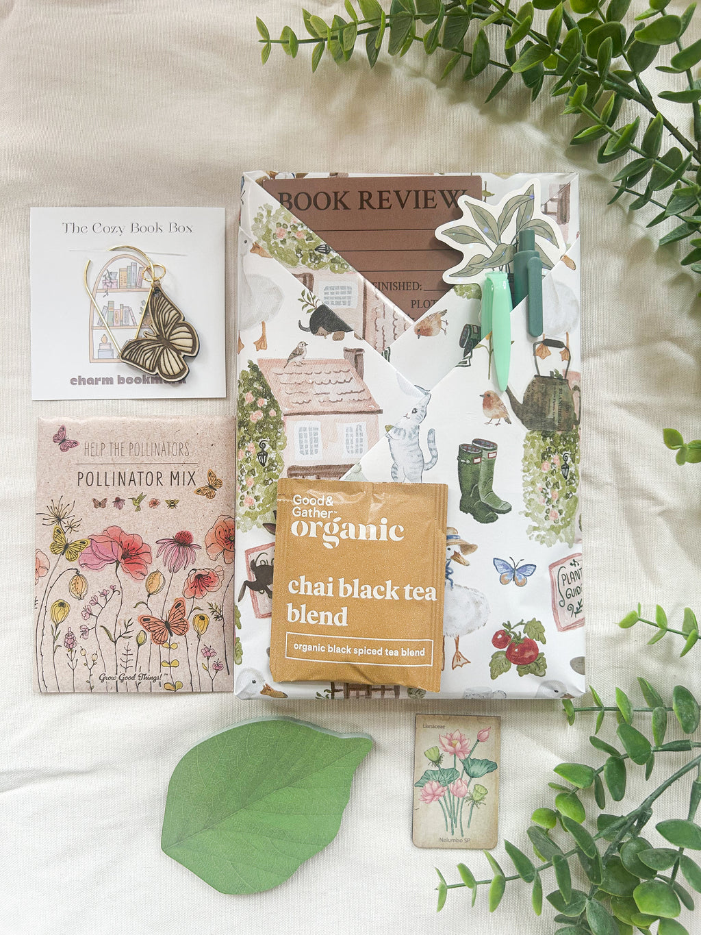 Garden Themed Blind Date With a Book