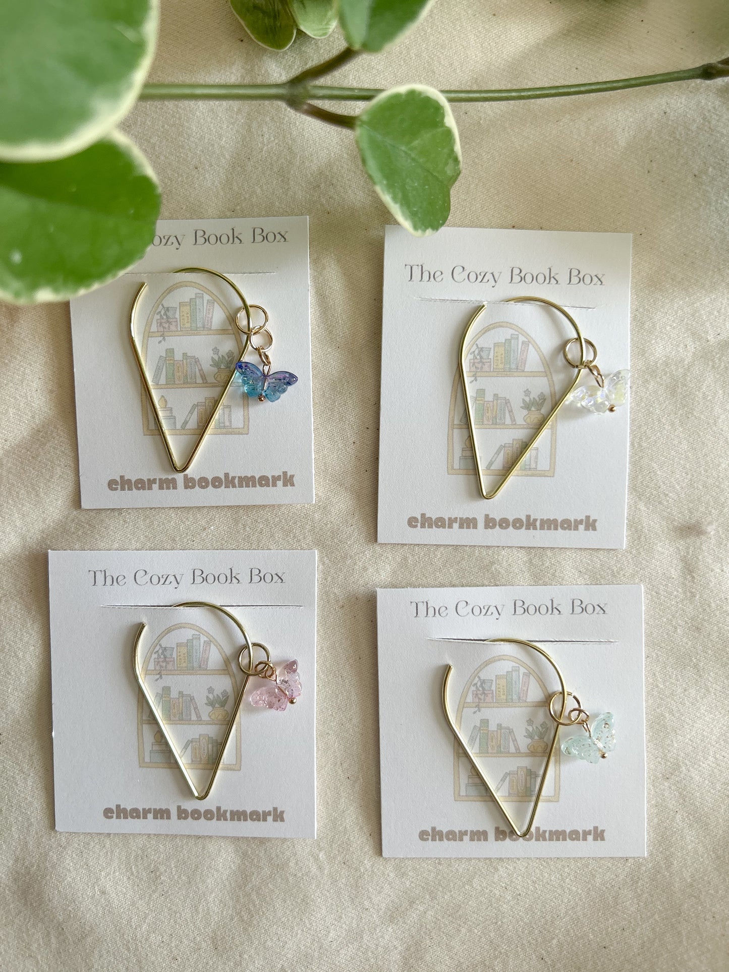 Butterfly Charm Bookmark