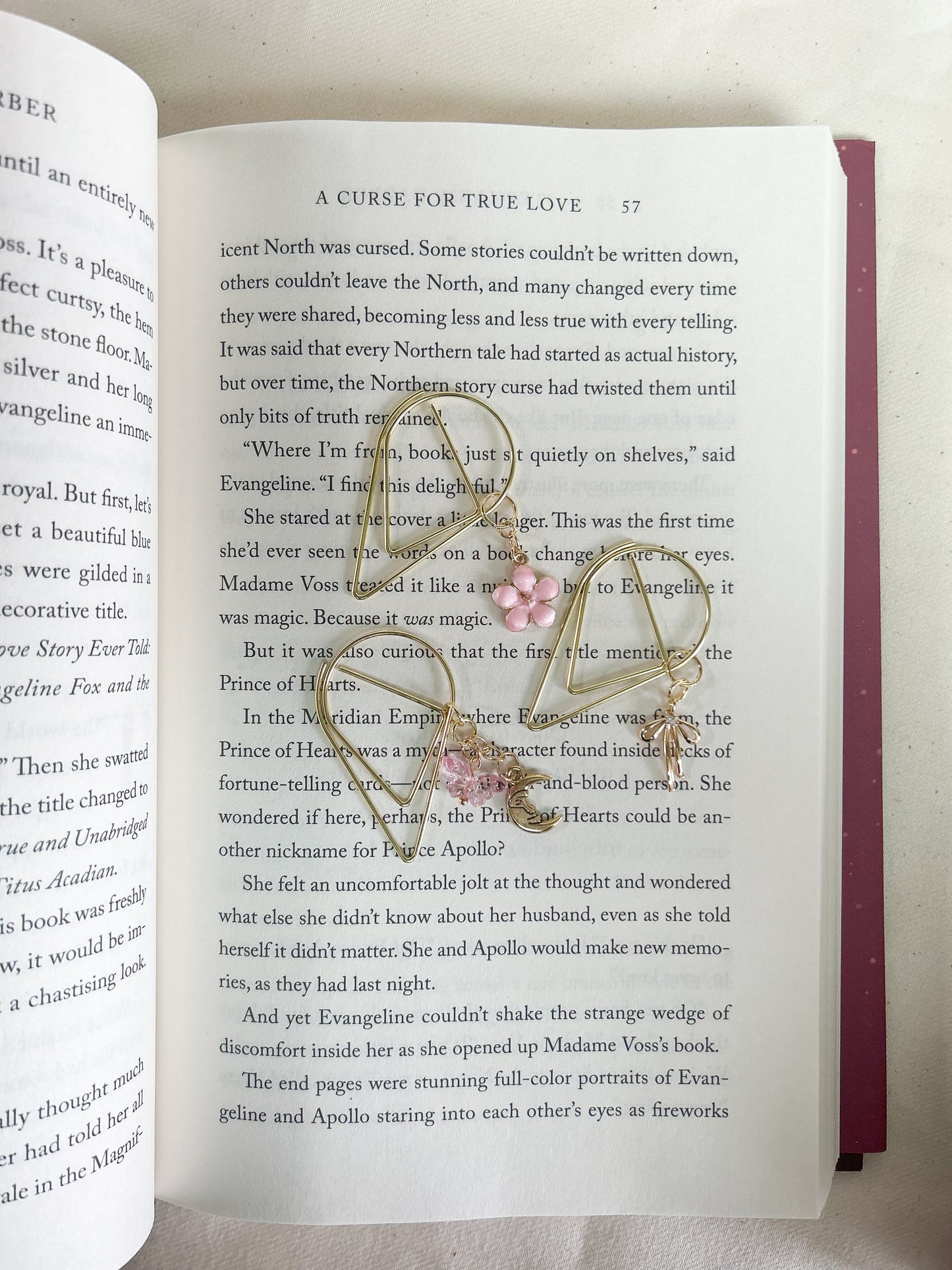 Pretty in Pink Bookmark Set