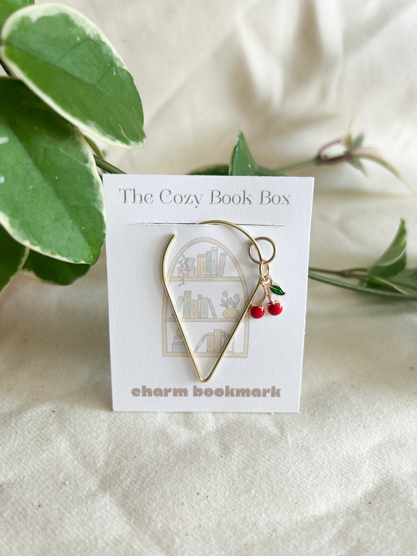 Cherry Charm Bookmark