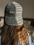 Book Lover Hat-Charcoal