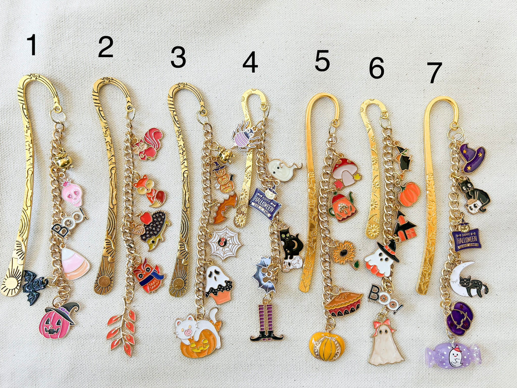 Fall/Halloween Hook Bookmarks