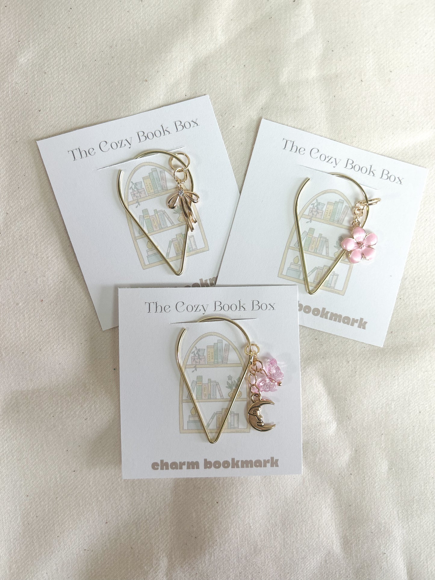 Pretty in Pink Bookmark Set