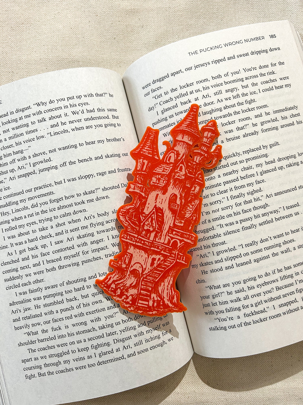 Fairy House Engraved Bookmark