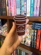 Coffee Acrylic Engraved Bookmarks