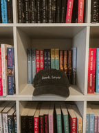 Book Lover Hat-Charcoal