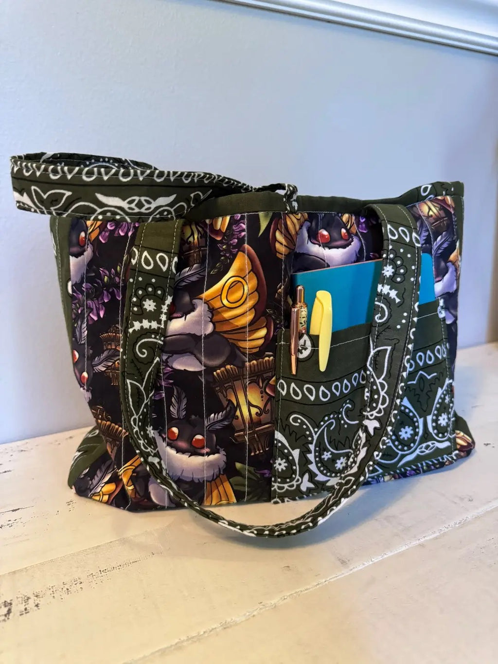 Handmade Book Totes-Live Claim