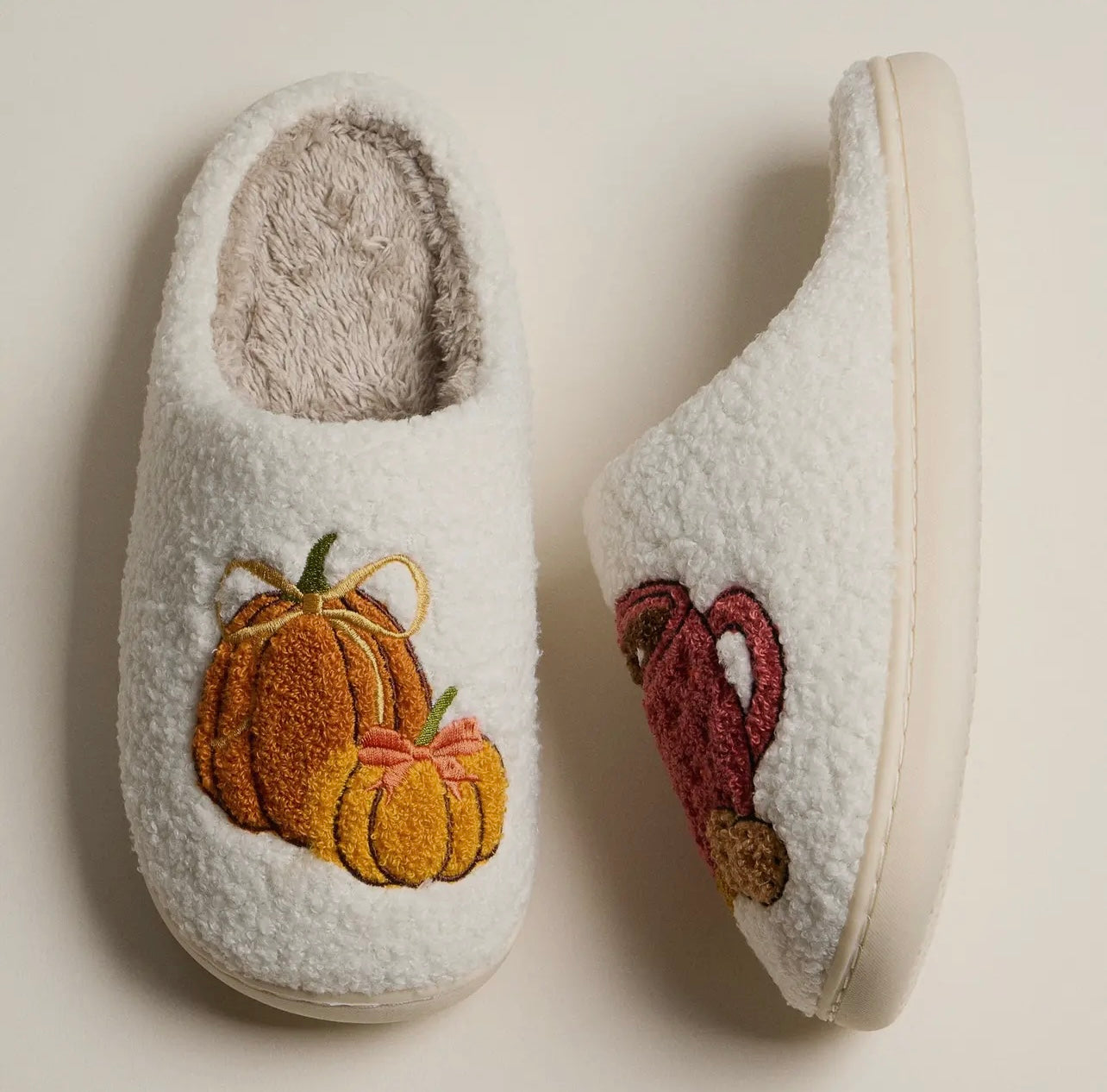 Fuzzy Fall Slippers