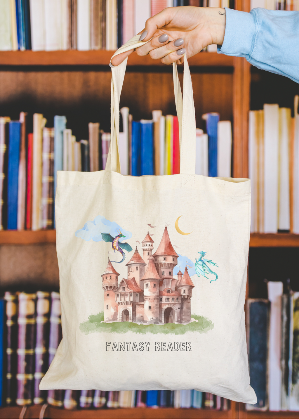 Fantasy Reader Tote