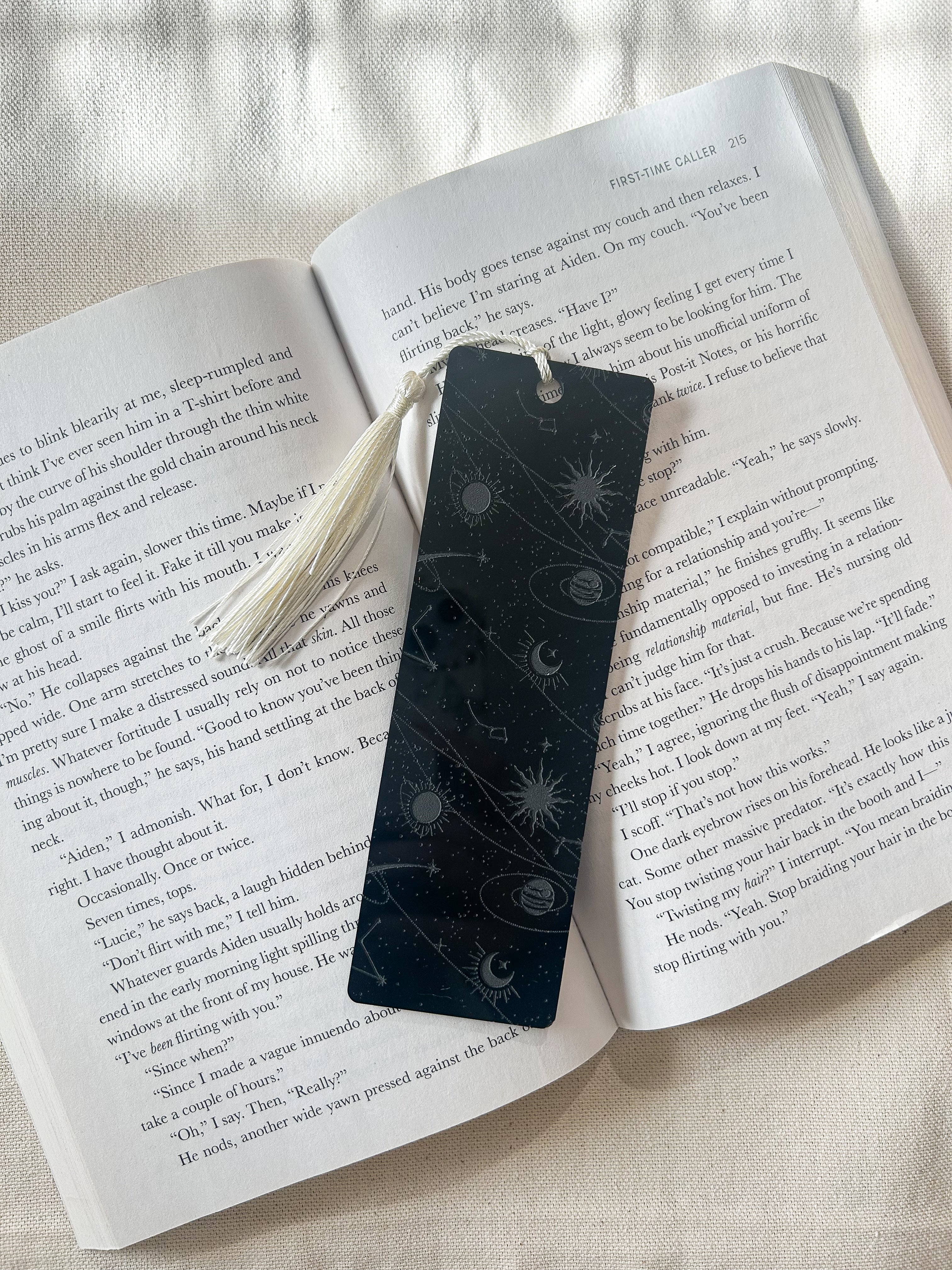 Celestial Engraved Bookmark
