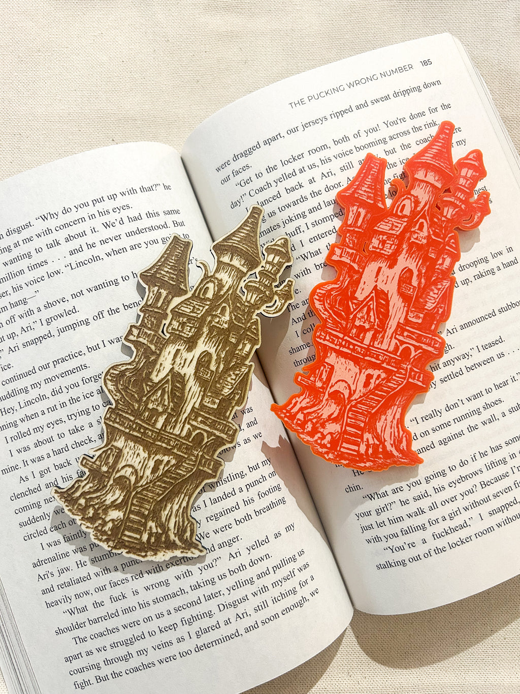 Fairy House Engraved Bookmark