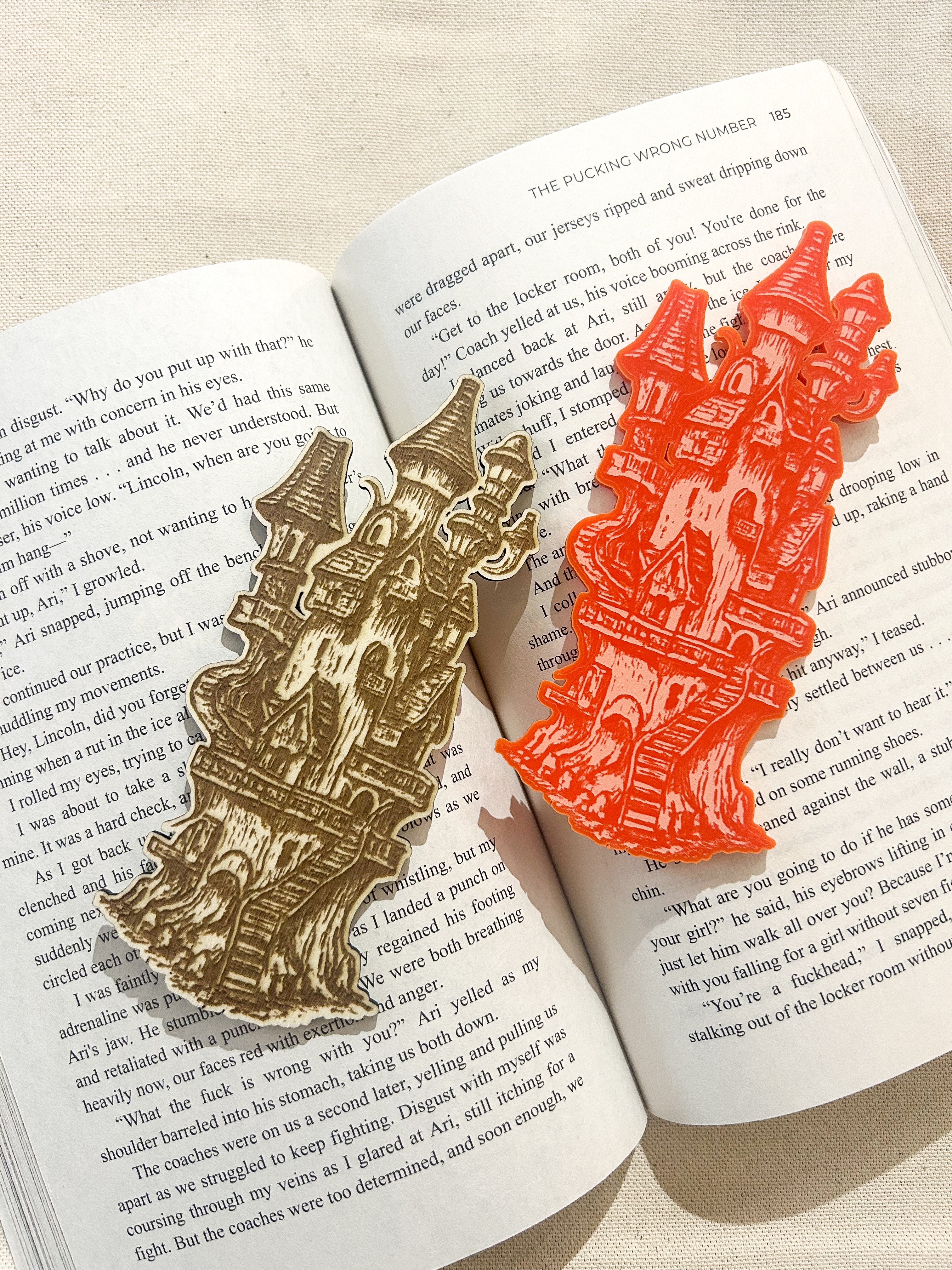 Fairy House Engraved Bookmark