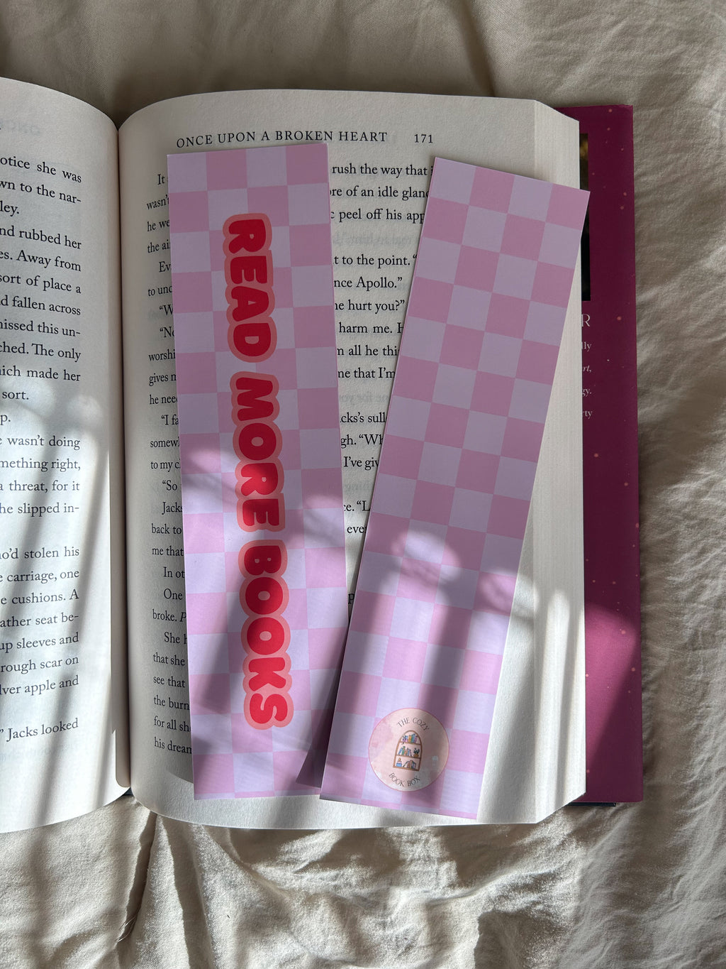Disco Floral Bookmark Trio