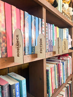 Wooden Bookshelf Dividers