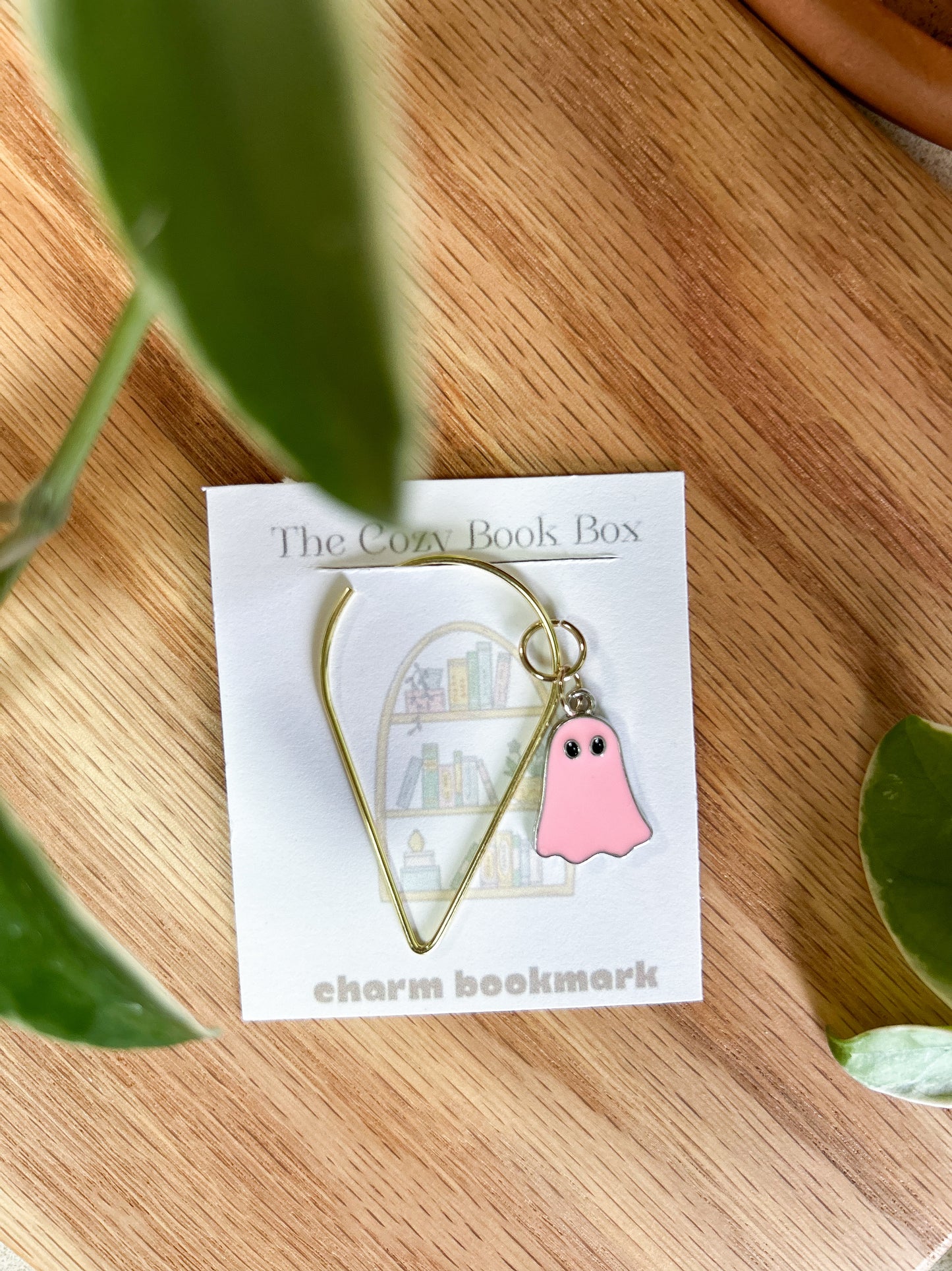 Ghostie Charm Bookmark