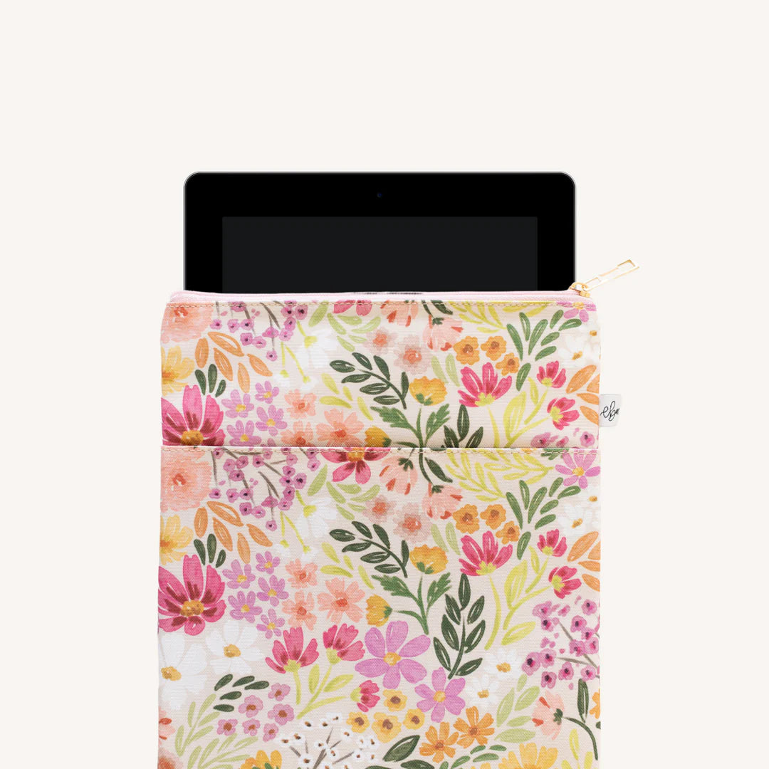 Primrose Petals Book/Ereader Sleeve