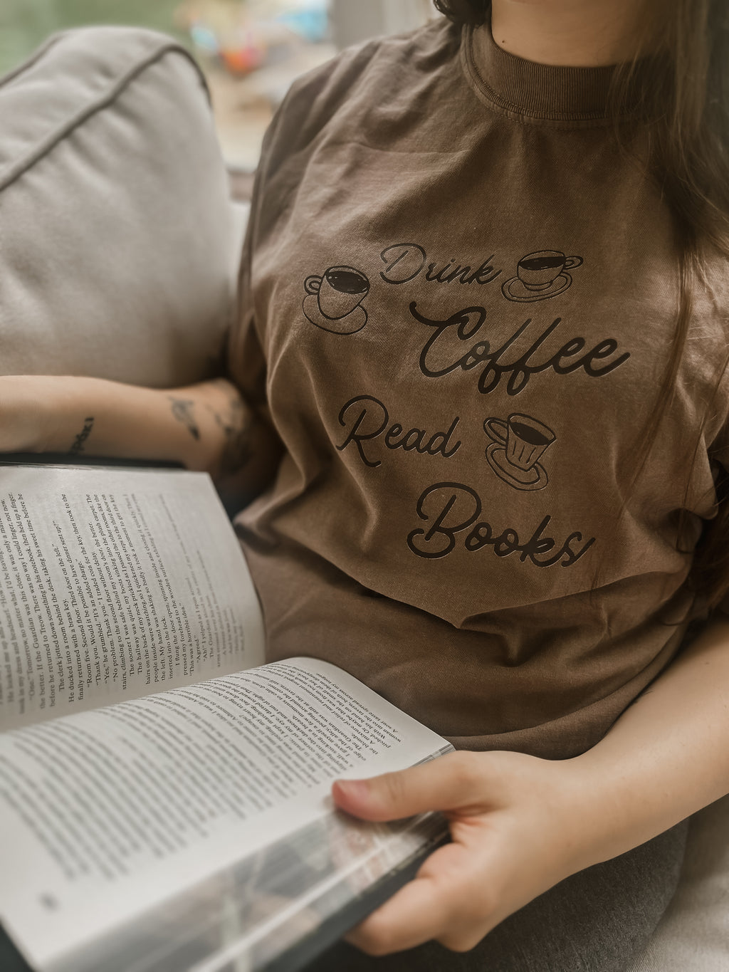 Drink Coffee Read Books Apparel