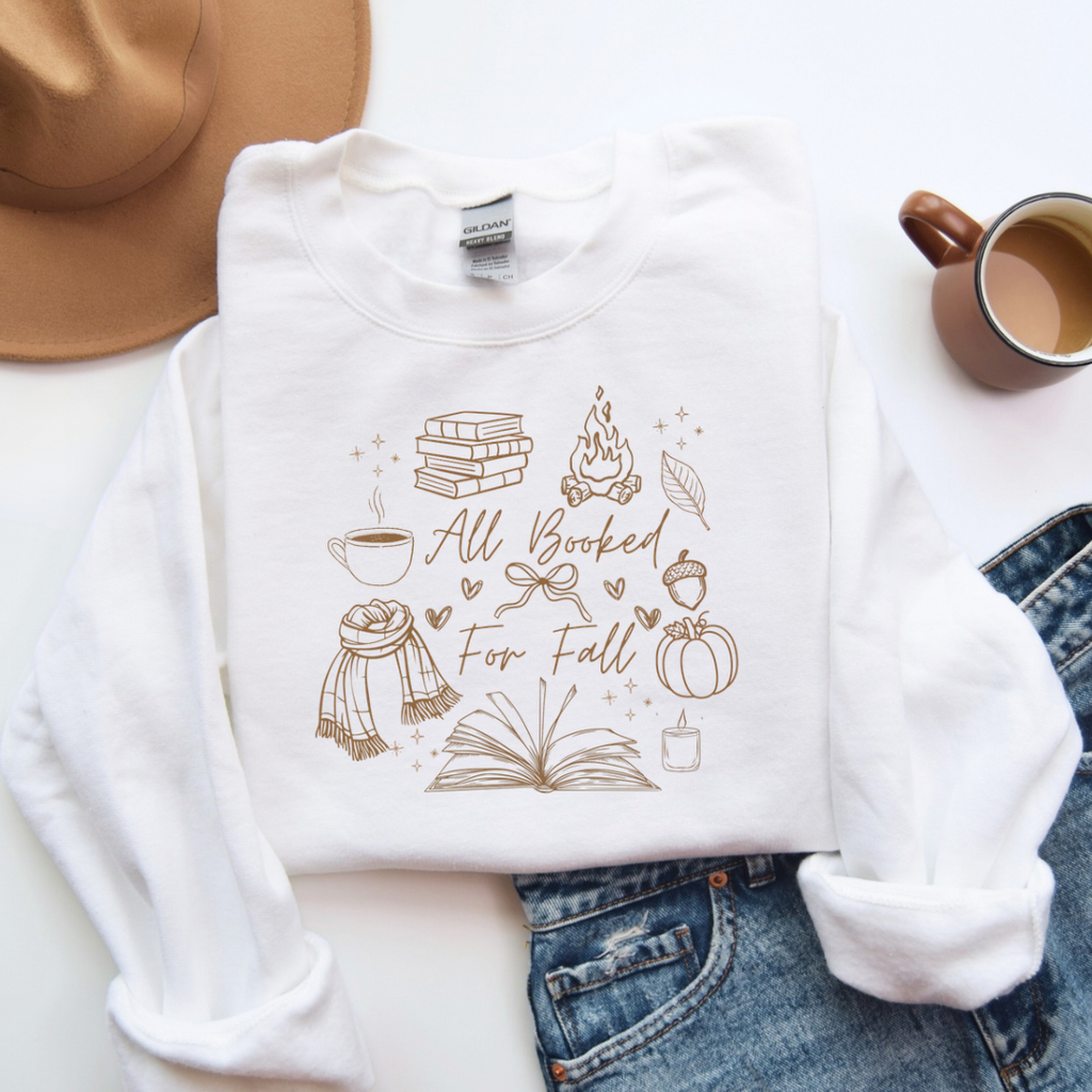 All Booked for Fall Sweatshirt