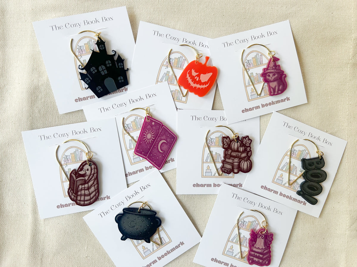 Engraved Bookmark Charms