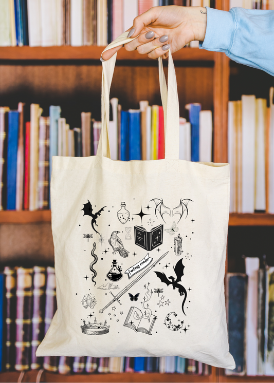 Fantasy Reader Tote