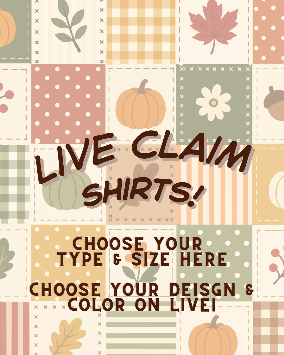 Live Claim Shirts