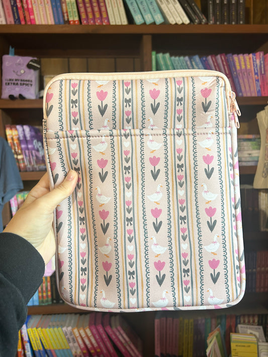 Coquette Goose Book Sleeve