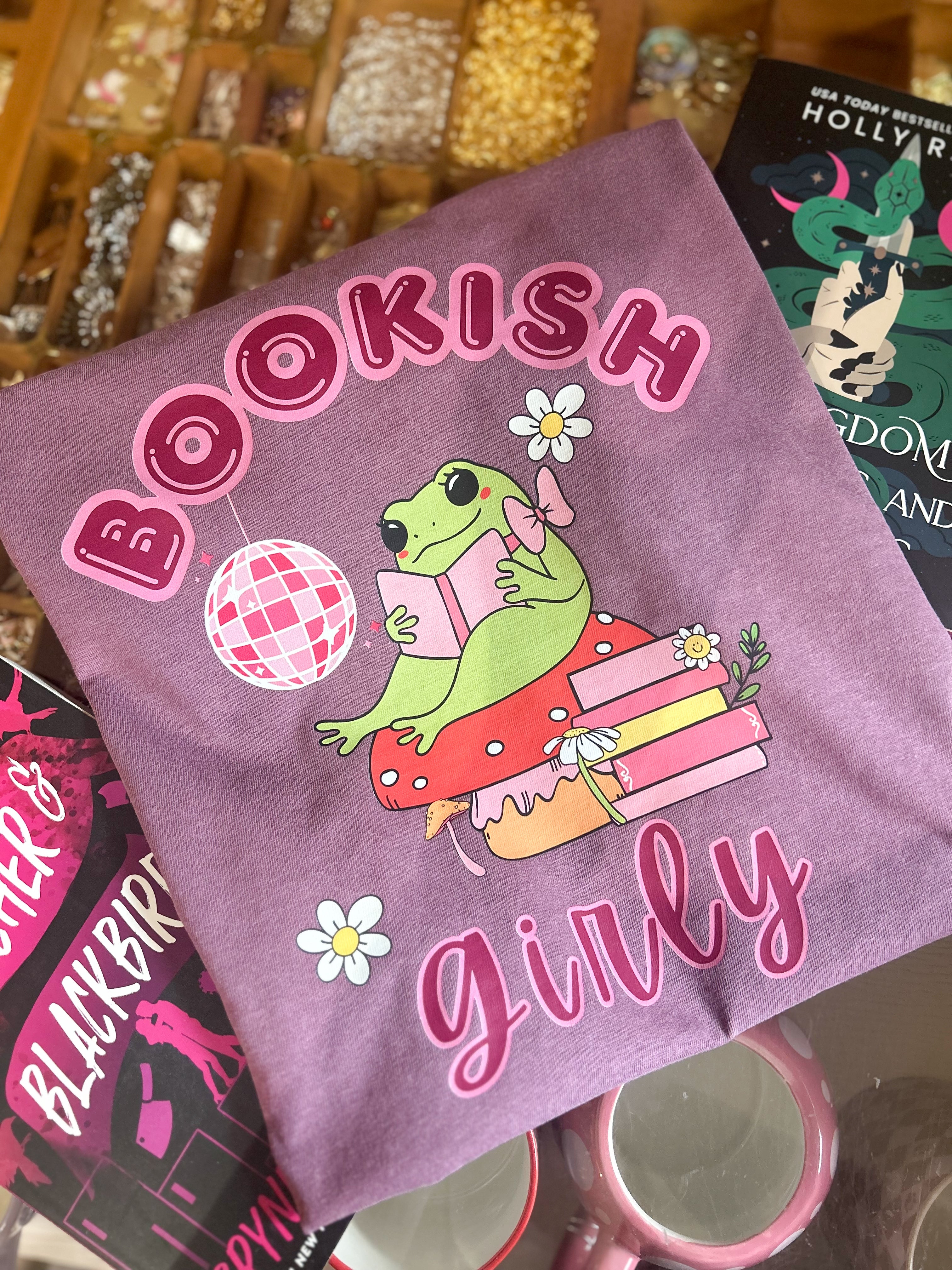 Bookish Girly Tshirt