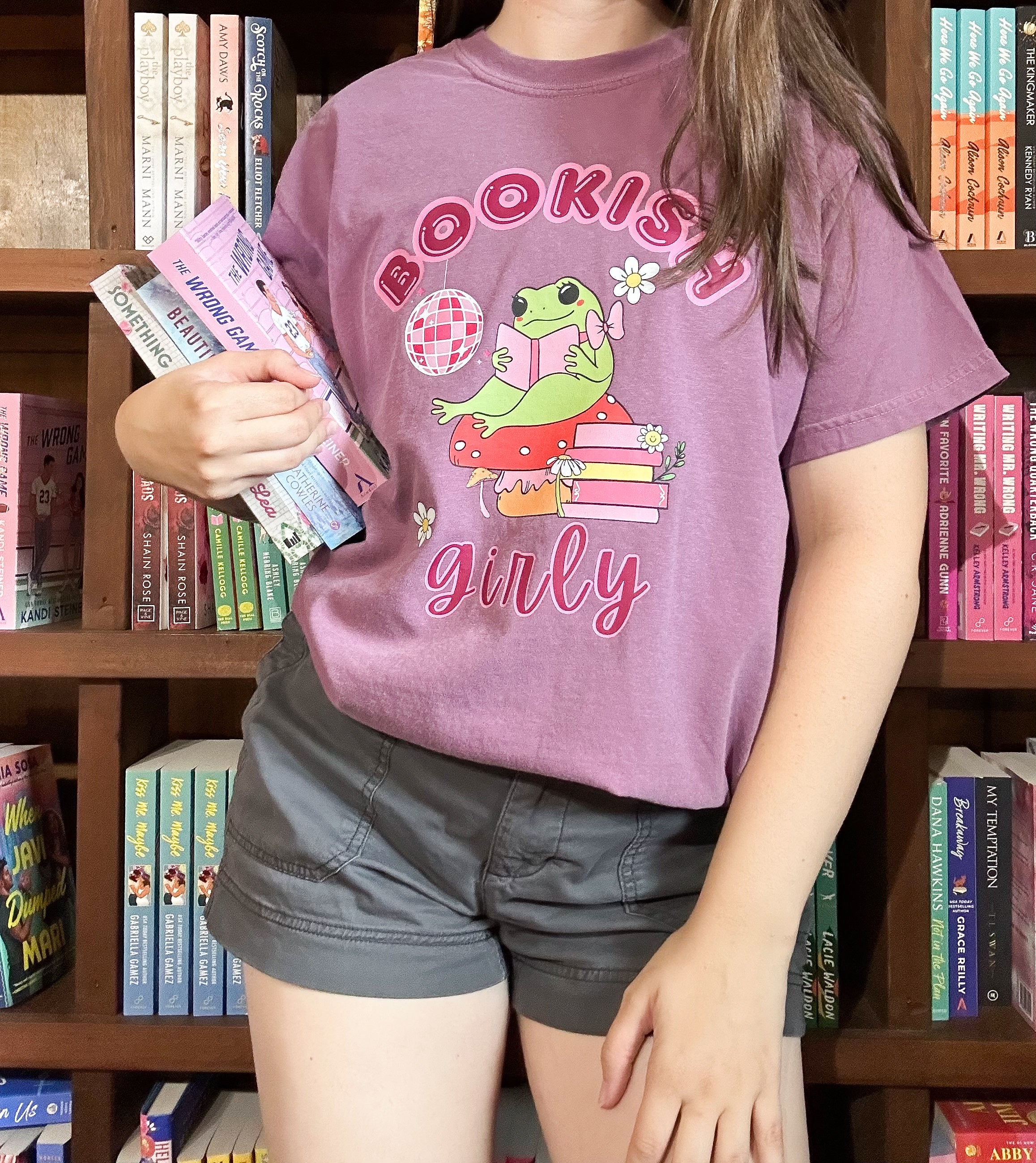 Bookish Girly Tshirt