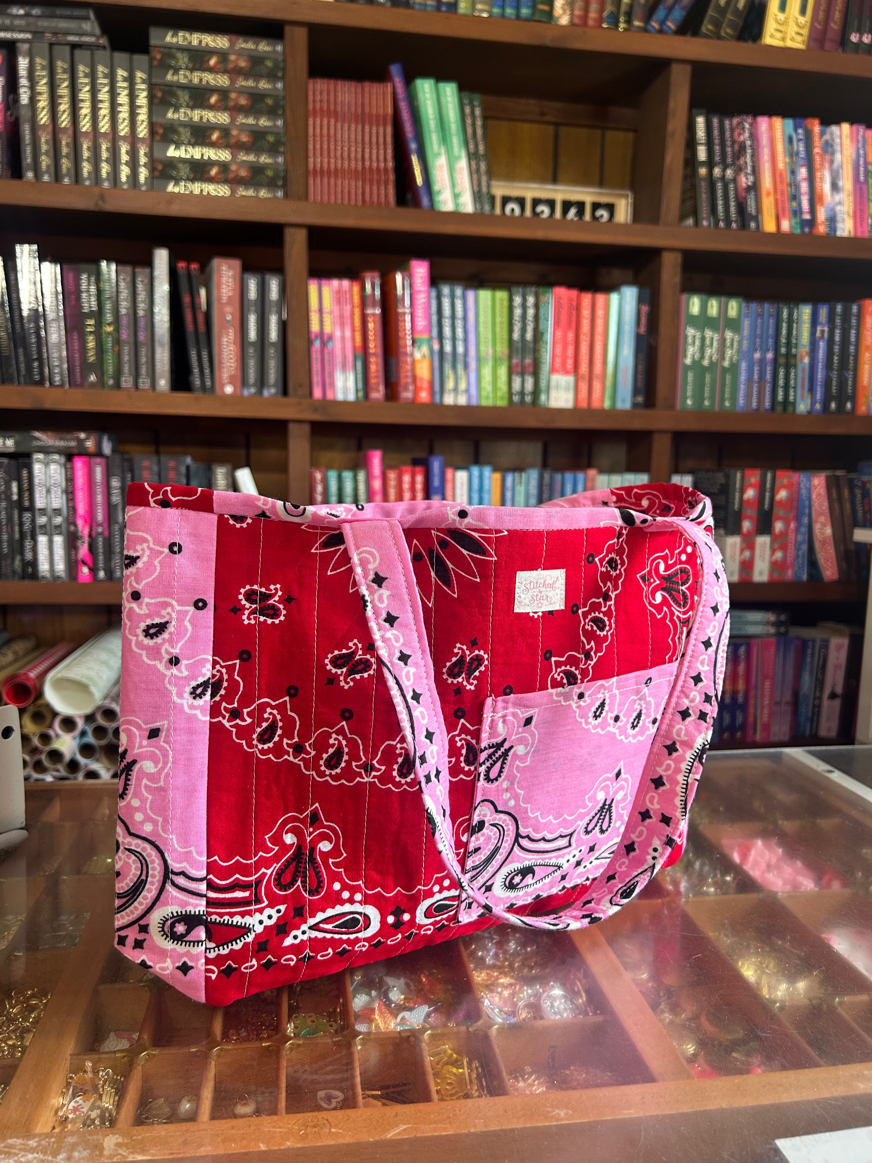 Handmade Fabric tote