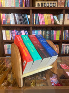 Red Oak Tabletop Bookshelf