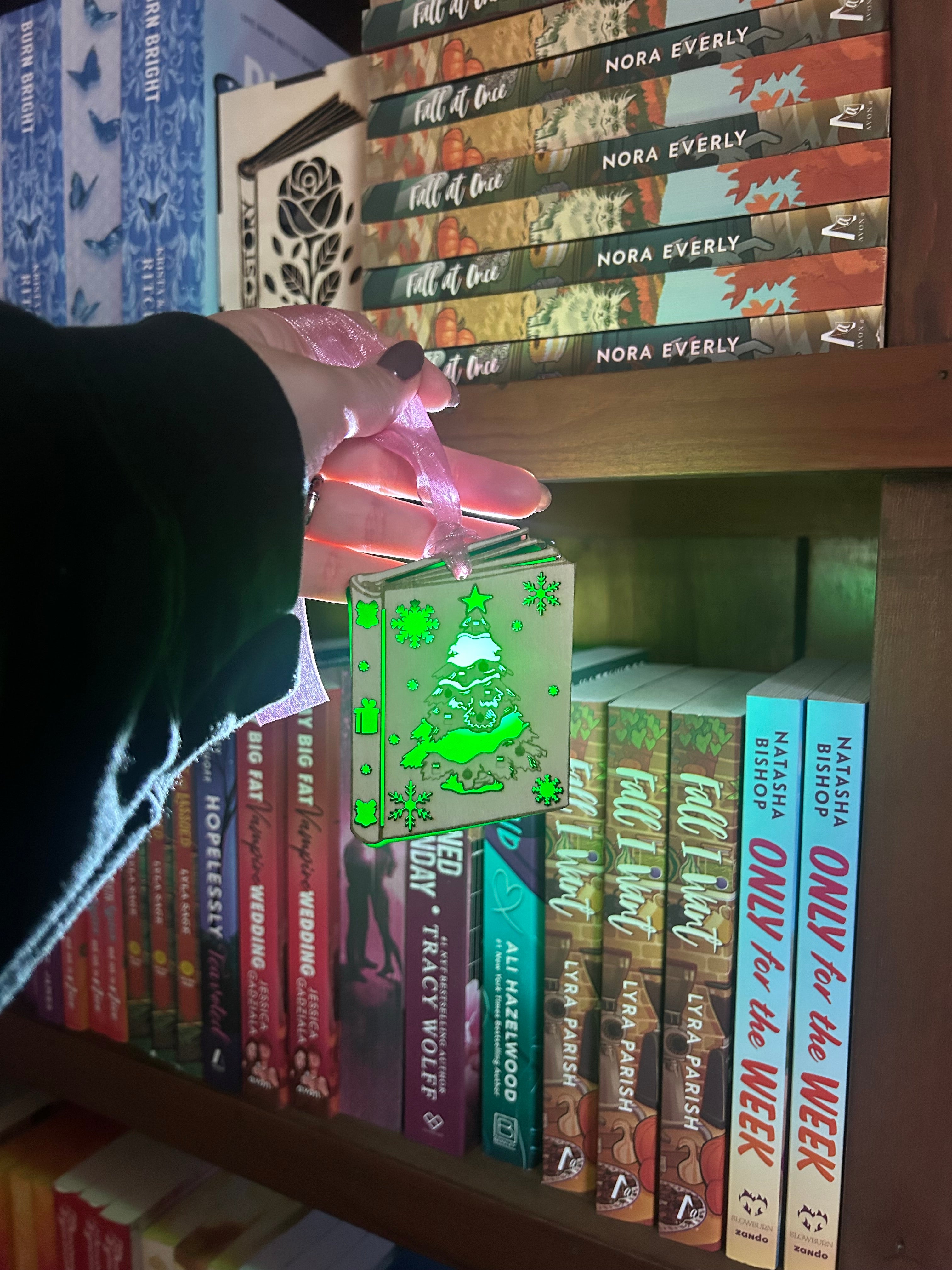 Christmas Tree Book Ornament