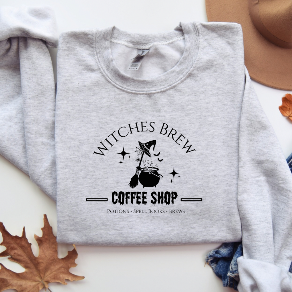 Witches Brew Coffee Shop Sweatshirt