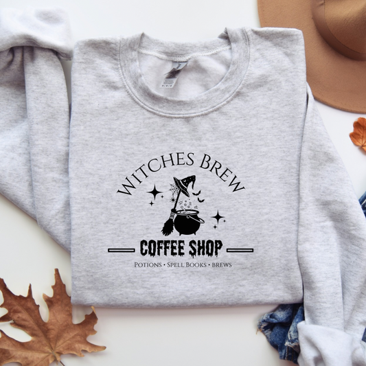 Witches Brew Coffee Shop Sweatshirt