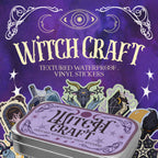Witch Craft Stickers Tin Can