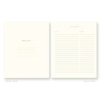 Striped Book Log Reading Journal