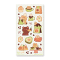 Kawaii Kuma Cafe Sticker Sheet