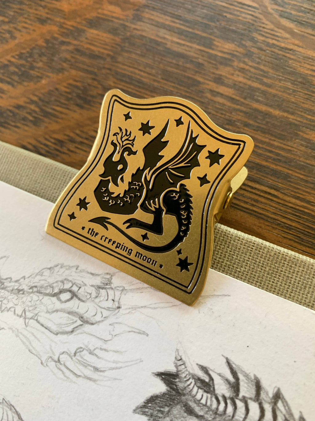 Draco metal journal clip
