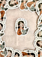 Always Reading Books sticker