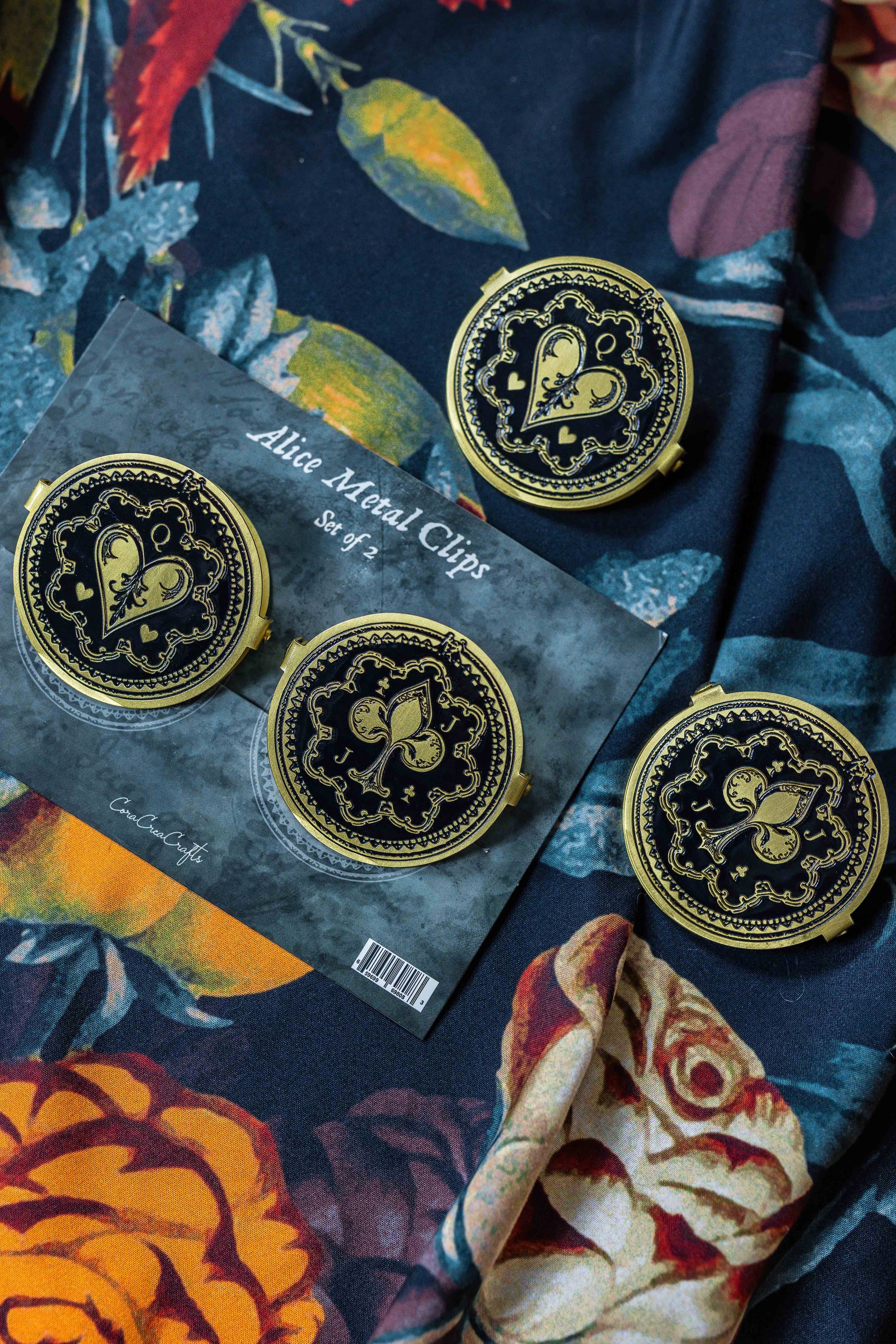 Alice Metal Clips (Set of 2)