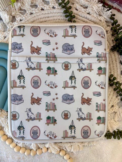 8x10 Cat Book Sleeve | Book Sleeve | Kindle Storage