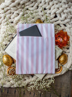 Book / Tablet Sleeve | Pink Stripes