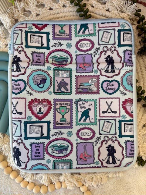 8x10 Hockey Book Sleeve | Book Sleeve | Kindle Storage