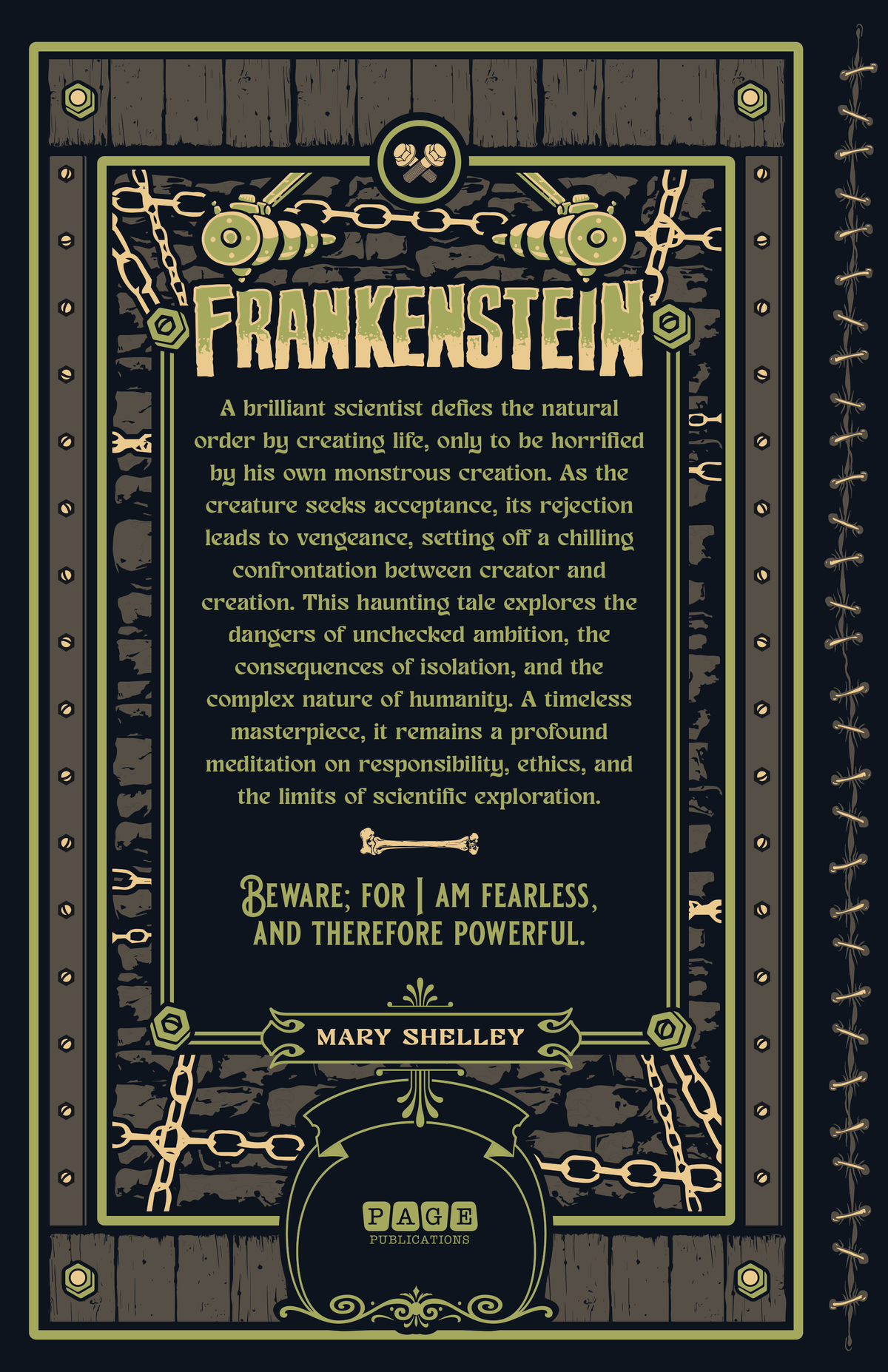 Frankenstein (Deluxe Hardcover)