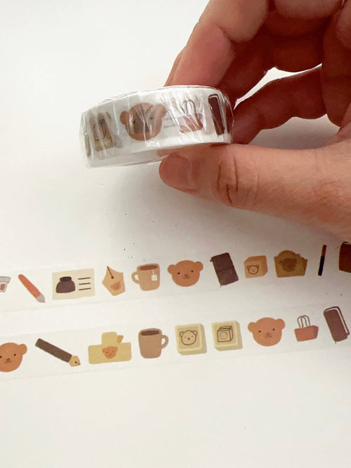 Bear's Happy Place Washi Tape