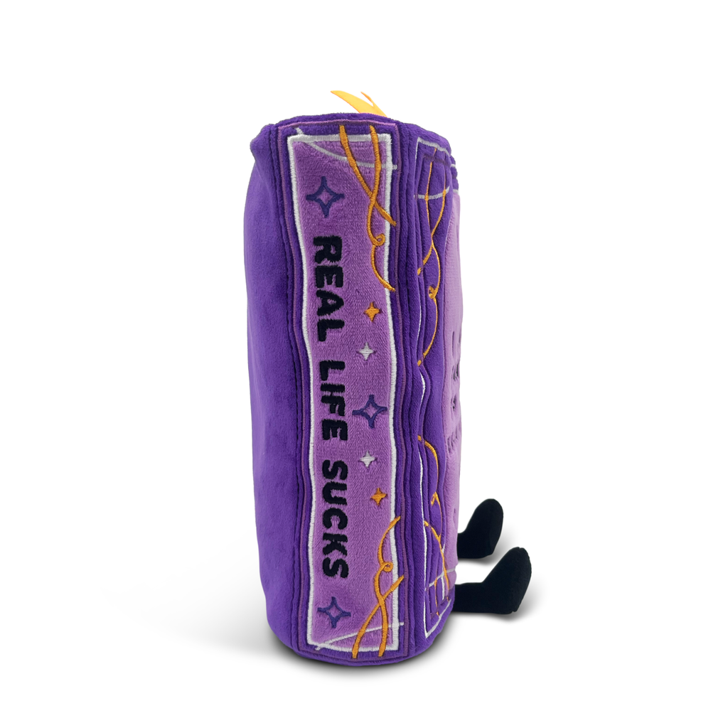 "I Like My Fantasies to Help Me Escape Reality" Book Plush