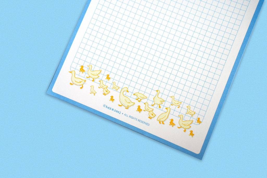 Duck, Duck, Notes Notepad – The Cozy Book Box