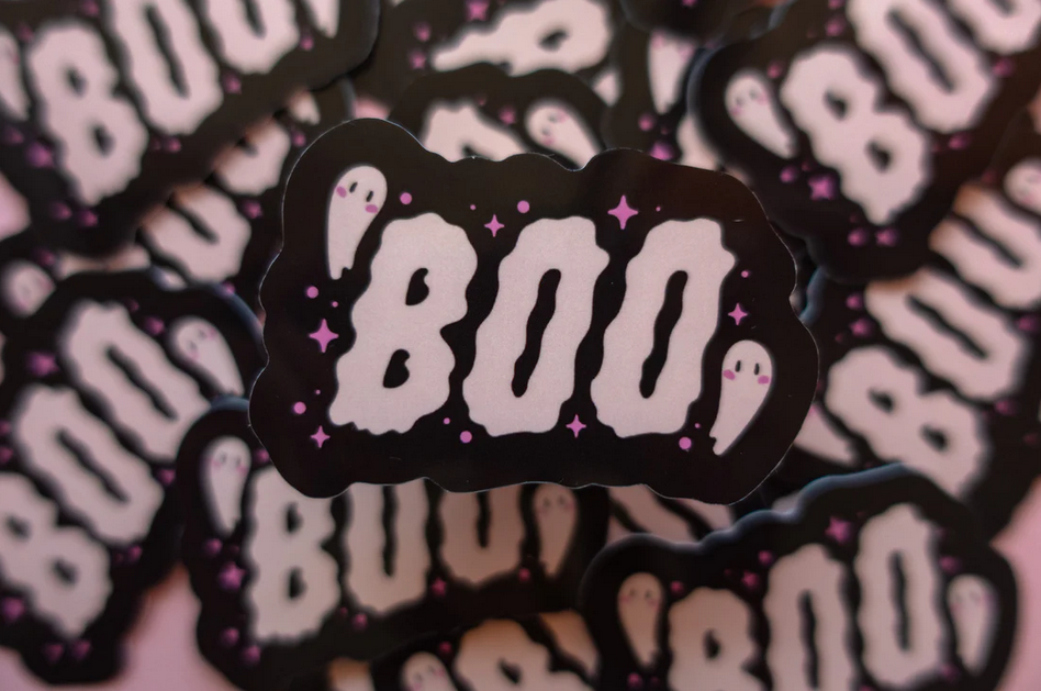 Boo! Sticker