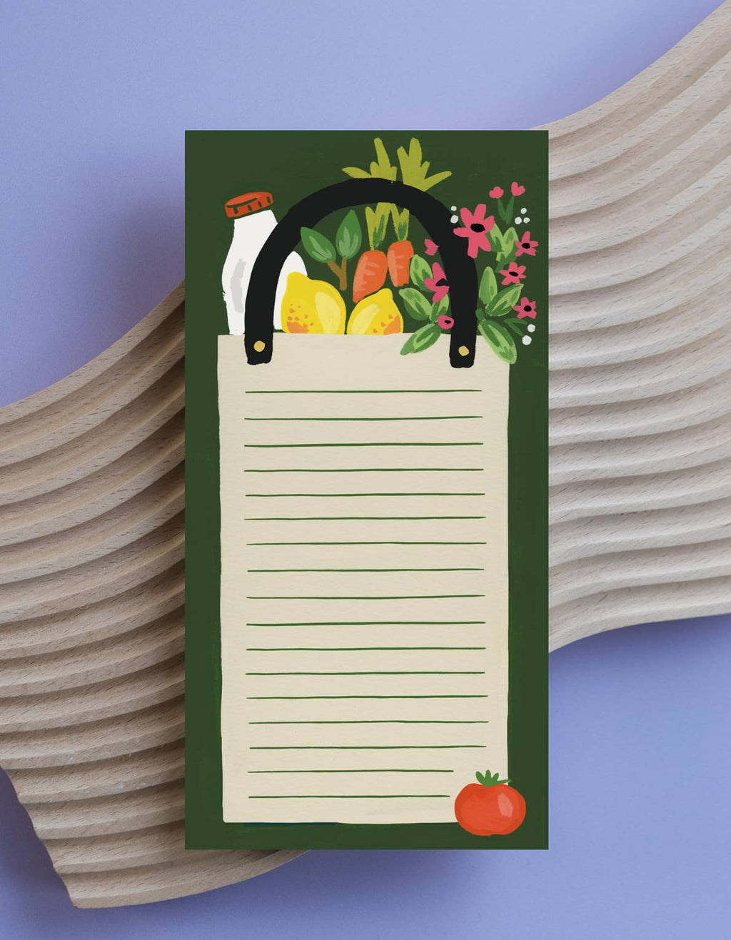 Magnetic Market List Notepad | Grocery Bag