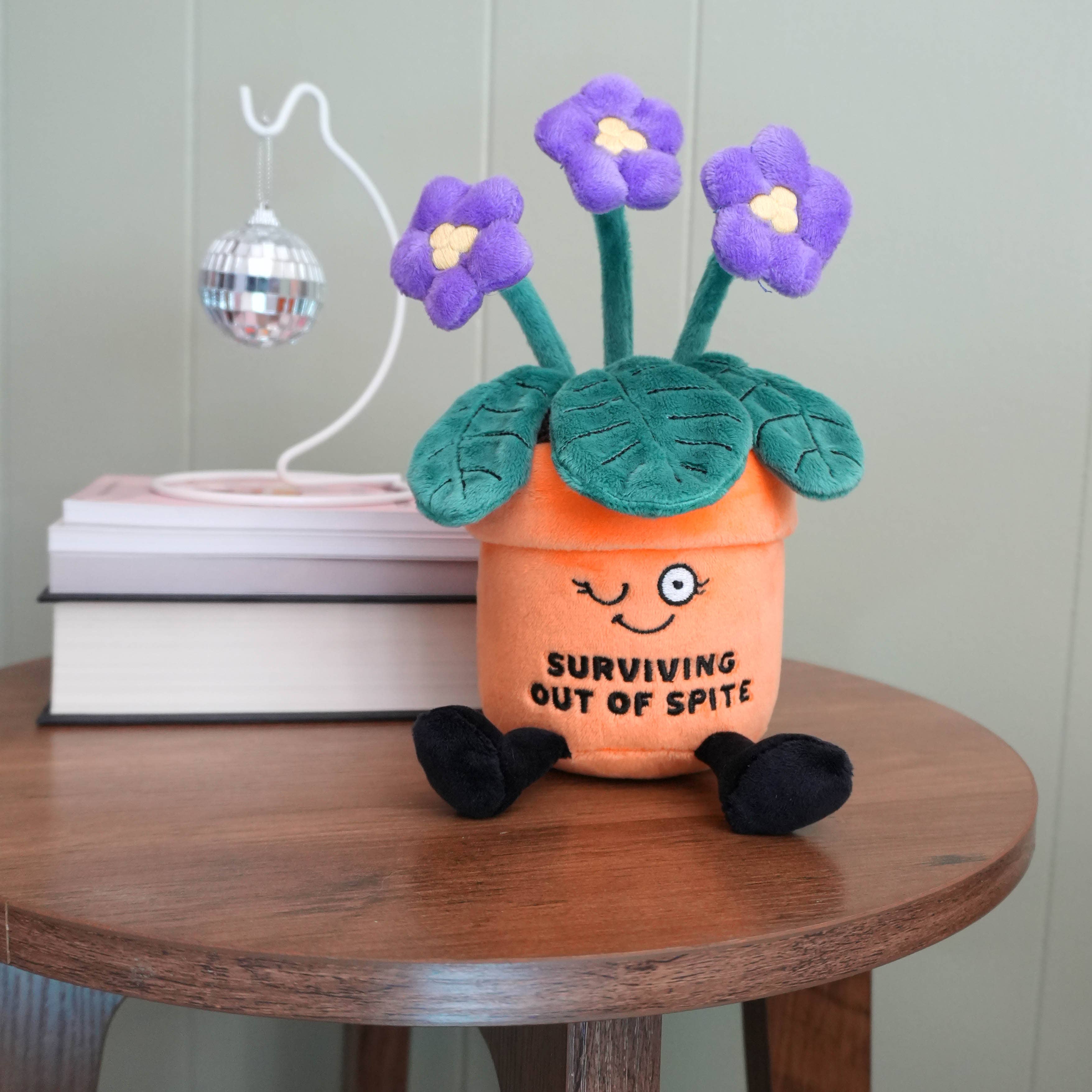 "Surviving out of Spite" - Plush Flowers