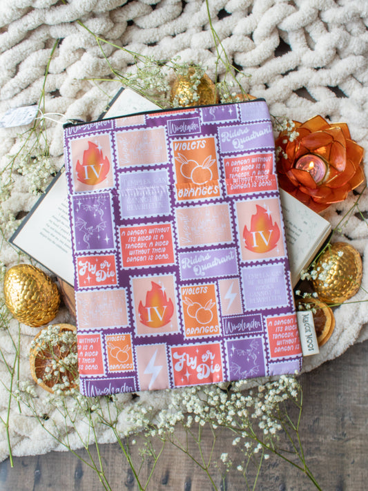 Book / Tablet Sleeve | Fourth Wing Stamps
